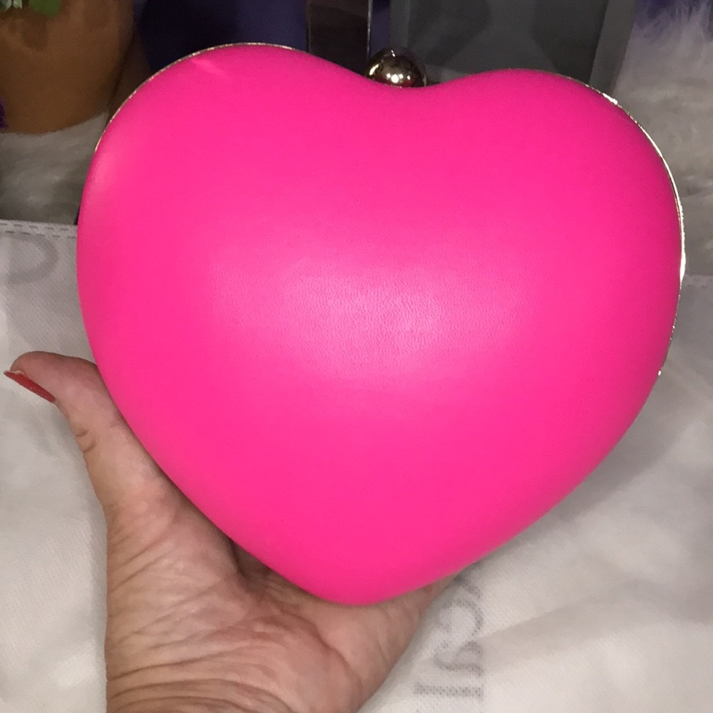 Kate Spade Pink Heart Shoulder Bag - Picture 6 of 13